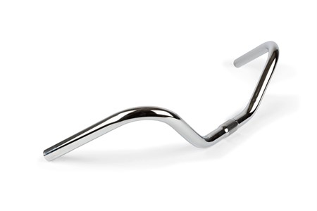 Lenker Solex chrom, 22mm mit Verdickung für Montage auf Vorbau Lenker Solex chrom, 22mm mit Verdickung für Montage auf Vorbau