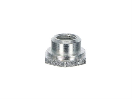 Ecrou epaulé pour chassis( M10 x 1mm), vélomoteurs Solex