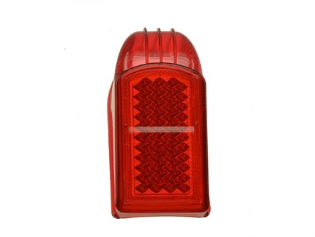 Vitre/cabochon de phare arrière, rouge, vélomoteurs Solex 1400-3800