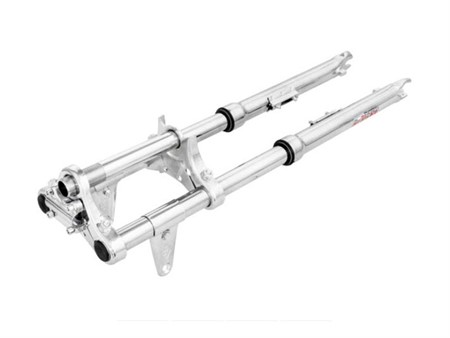 Fourche téléscopique EBR rallongée chromée Puch