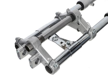 Telegabel EBR Alu für Tomos, hydraulisch und verstellbar