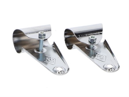 Lampenhalter EBR, 1 paar, chrom, Aufnahme Ø28mm