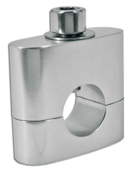 Paire de pontets de guidon alu D.22mm silver (2 pièce) Paire de pontets de guidon alu D.22mm silver (2 pièce)