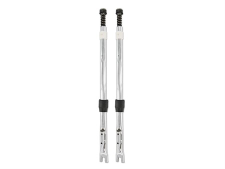 Tube de fourche chr. Puch Maxi pour fourche d'origine (paire) Tube de fourche chr. Puch Maxi pour fourche d'origine (paire)