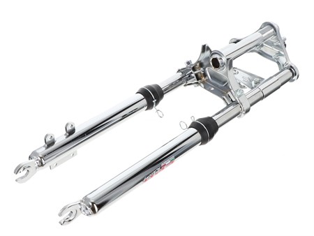 Telegabel Puch «Scheibenbremse» EBR Chrom 560mm verstärkt kurz