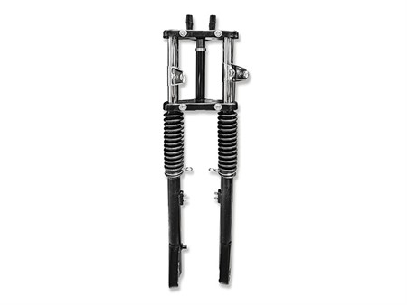 Fourche télescopique 658cm, laquée en noir, vélomoteurs Sachs Hercules MX1