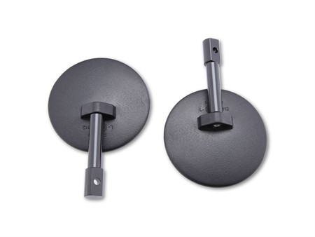 Rétroviseur paire pour embout de guidon, noir, homologué 2017 Euro 4 Rétroviseur paire pour embout de guidon, noir, homologué 2017 Euro 4