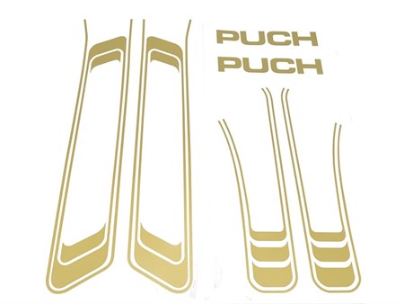 Kit déco/autocollants Puch OR, gauche + droit Kit déco/autocollants Puch OR, gauche + droit