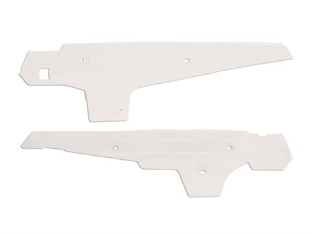Carrosserie/cache latéraux blanc, Puch Maxi S Carrosserie/cache latéraux blanc, Puch Maxi S