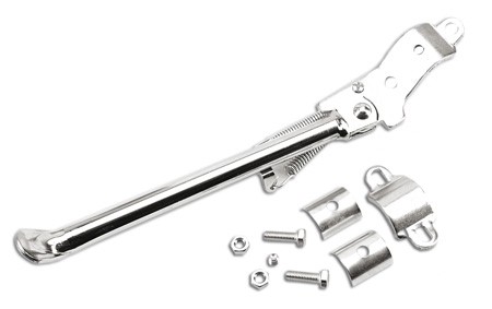 Seitenständer universal-chrom für runde Schwinge Seitenständer universal-chrom für runde Schwinge