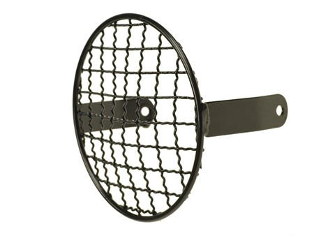 Lampengitter schwarz rund, (Ø 13 cm), vorne Lampengitter schwarz rund, (Ø 13 cm), vorne