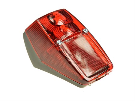 Rücklicht Peugeot 103, schwarz/rot (BAR10) Rücklicht Peugeot 103, schwarz/rot (BAR10)