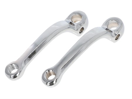 Tretkurbeln gute Qualität «146 mm» chrom, universal Tretkurbeln gute Qualität «146 mm» chrom, universal