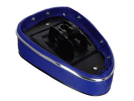 Selle vélomoteur type Denfeld, bleu