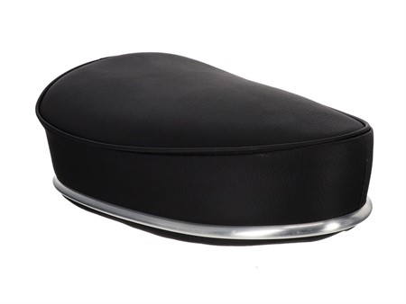 Sattel schwarz Sitzbänkli mit CILO Schriftzug, universal