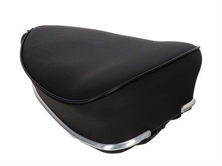 Selle noire à ressort Denfeld replica noir, universelle vélomoteurs Selle noire à ressort Denfeld replica noir, universelle vélomoteurs