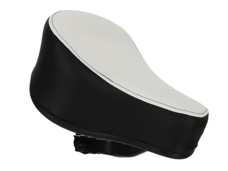 Selle (surélevée) avec inscription PUCH, noir/blanche universelle
