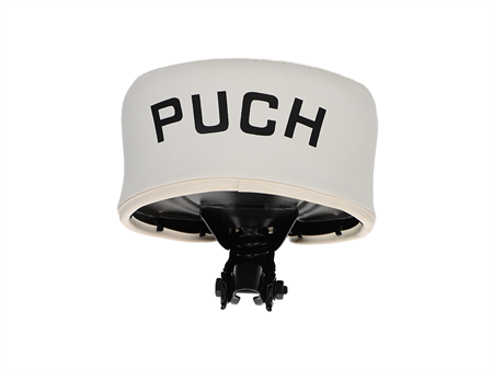 Sattel Puch weiss