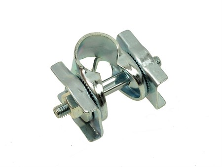 Collier/bride chromé Ø 22 pour barre de selle, vélomoteurs Puch Maxi Collier/bride chromé Ø 22 pour barre de selle, vélomoteurs Puch Maxi