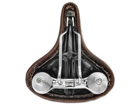 Sattel universal VELO Vintage Touring Leder braun