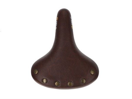 Selle universelle VELO Vintage Touring cuir marron