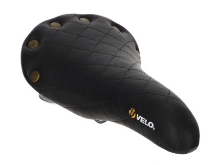 Sattel vintage sport, Leder schwarz