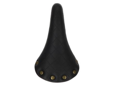 Sattel vintage sport, Leder schwarz