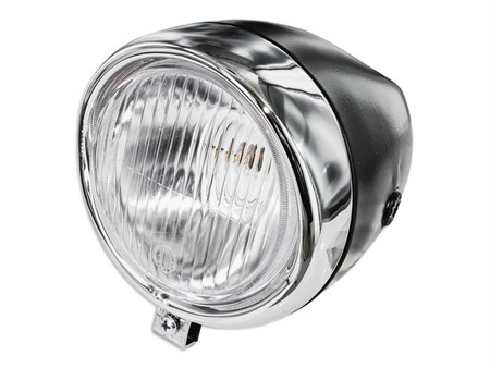 Phare oeuf rond noir, Ø 130mm Phare oeuf rond noir, Ø 130mm