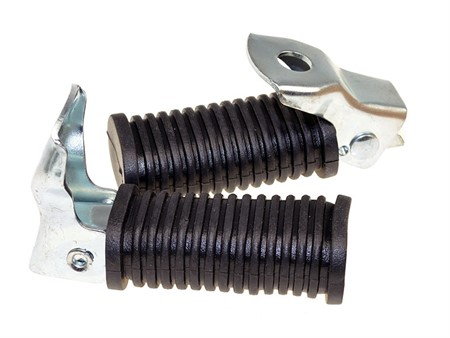 Fussrasterset Klappbar, schwarz Fussrasterset Klappbar, schwarz