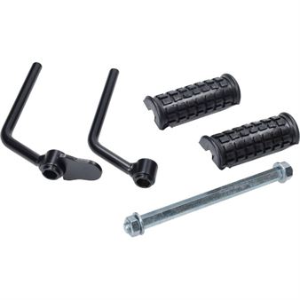 Fussraster verstellbar, schwarz Puch Maxi