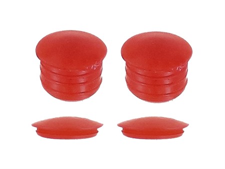 Bouchons rouge pour support de frein, vélomoteurs Puch Maxi (4 pcs)