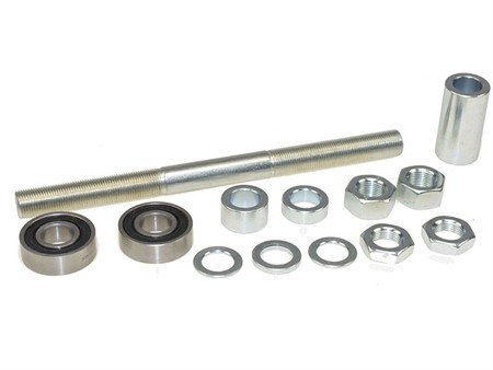Vorderradachse Puch 12mm mit Kugellager (Leleu)