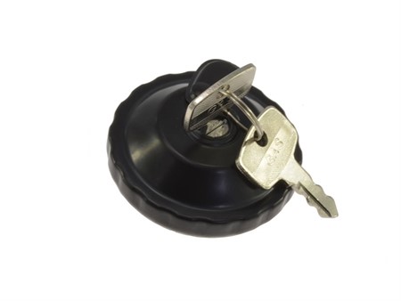 Bouchon d'essence verrouillable noir Ø 30mm à bajonette