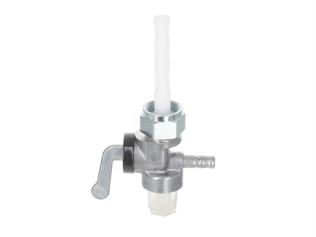 Karcoma Benzinhahn M12x1, 90° nach hinten mit Filterkammer Karcoma Benzinhahn M12x1, 90° nach hinten mit Filterkammer