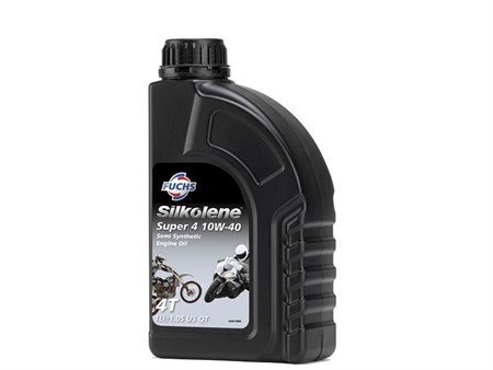 Silkolene Super 4, 10W-40 1 L Huile semi-synthétique moteur 4T