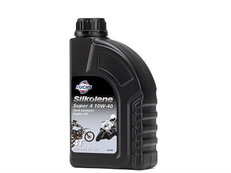 Silkolene Super 4, 10W-40 1 L Huile semi-synthétique moteur 4T Silkolene Super 4, 10W-40 1 L Huile semi-synthétique moteur 4T