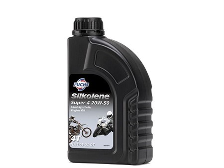 Silkolene Super 4, 20W-50 1 L Huile semi-synthétique moteur 4T Silkolene Super 4, 20W-50 1 L Huile semi-synthétique moteur 4T
