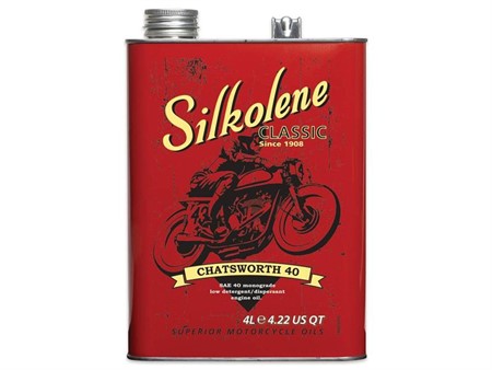 4-Takt Motoröl SAE40 Silkolene Classic Chatsworth 40 Oldtimer (4 liter)