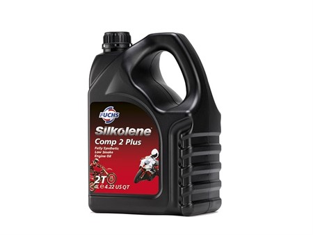 Huile Silkolene Comp 2 Plus, 100% synthèse, 4 litre