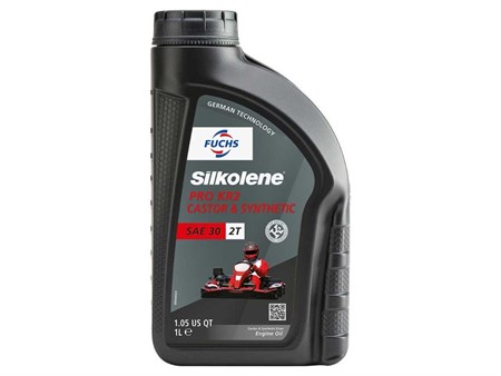 Huile 2-t Silkolene PRO KR2 full synthétique (1 L.)