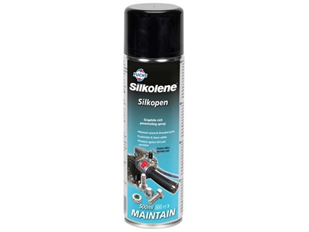 Dégrippant/dérouil. au graphite Silkolene SILKOPEN (500ml.)