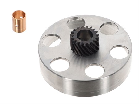 Cloche d'embrayage MBR Racing/KTM court 19dents hélicoïdale, Puch E50 Cloche d'embrayage MBR Racing/KTM court 19dents hélicoïdale, Puch E50