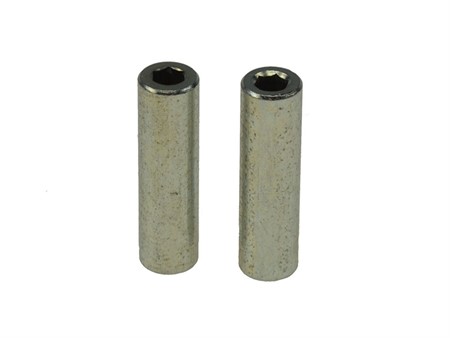 Ecrous d'échappement M6 imbus long, universel et Puch (2 pcs) Ecrous d'échappement M6 imbus long, universel et Puch (2 pcs)