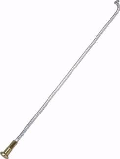Speichen mit Nippel 2.89x190mm Stahl verzinkt Speichen mit Nippel 2.89x190mm Stahl verzinkt