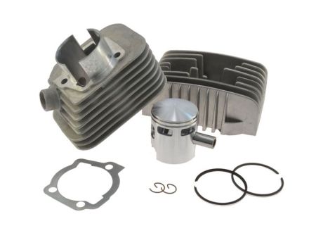 Kit Pinasco "silver edition" Ø 46mm alu avec culasse Piaggio SI, axe de piston 12mm
