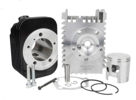 Kit Pinasco Ø 42mm "EVOTEN" 60cc avec culasse Piaggio Ciao, axe de piston 12mm