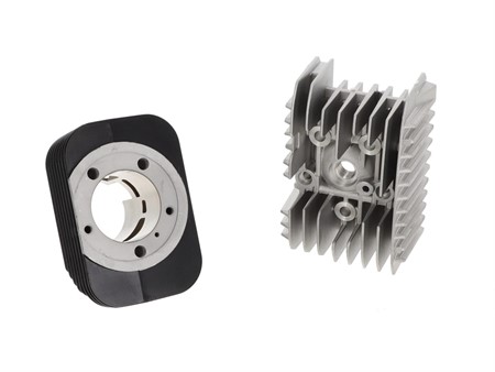 Zylinder-Kit Pinasco EVOTEN Booster Big Bore FULL 75cc, 46x43mm inkl. Zylinderkopf, axe 12mm