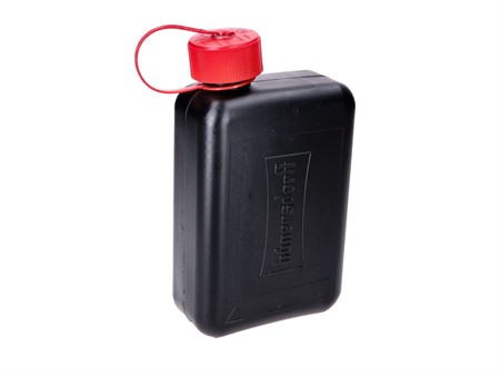 Bidon d’essence hünersdorff standard 2l noir, avec fermeture de sécurité