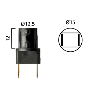 Fassung Kontrolllampe Tomos