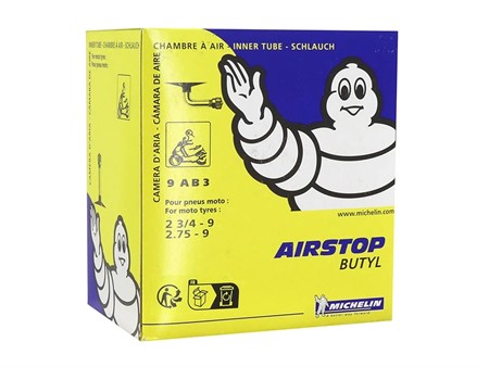 Schlauch Michelin 9AB3 2.75x9 Ventil 90° Schlauch Michelin 9AB3 2.75x9 Ventil 90°